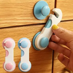 Kunci Pengaman Pintu Laci Lemari Pengunci Kabinet Baby Safety Lock Bayi Anak-Anak