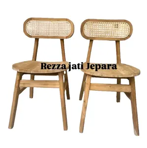 KURSI ROPAN ROTAN|JATI TPK KERING|KURSI TERLARIS|FURNITURE| Minimalis| Cafe