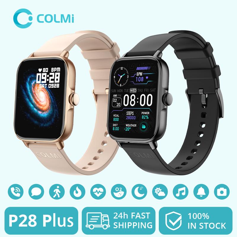 COLMI P28 Plus 1.9' Ultra HD Screen Bluetooth Answer Call Smart ...