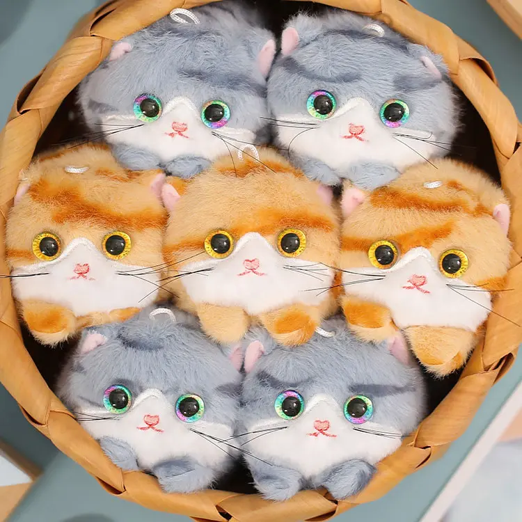 Gantungan Kunci Charm Kucing Lucu Ekor Putar 3