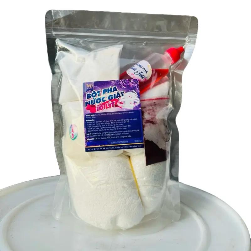 Bột Pha Nước Giặt 10 Lít Kèm Quà Lưu Hương Làm Sạch Quần Áo