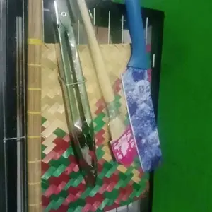 TERMURAH..sold panggangan PORTABLE arang bbq serbaguna set alat pemanggang full cat calerbon pabrikan anti karat. ukuran P34xL25xT18