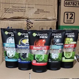 GARNIER MEN FACIAL FOAM 100ml Mencerahkan & Membersihkan Wajah pria Khusus semua jenis kemasan 100ml Optimal