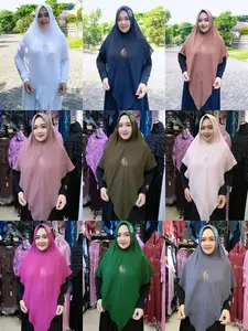 Khimar Polos-KH254 Gallery Syarifah | Ceruty (Apabila Stock Habis Bisa PO Ulang)