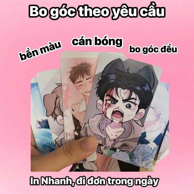 In Ảnh Theo Yêu Cầu Bo Góc