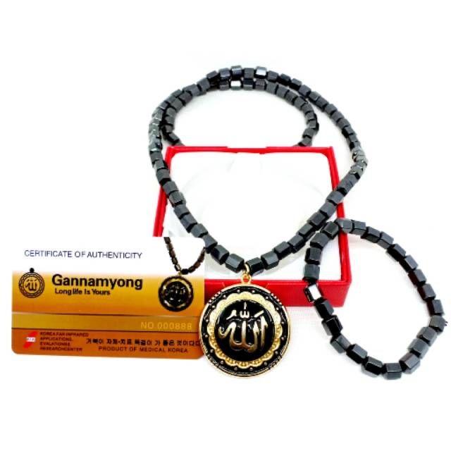 Product Introduction of *COD* Kalung Dan Gelang Kesehatan model AZHIKRA Original 100% Anti Radiasi Ion Negatif 27