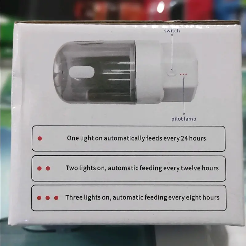 FOOD TIMER AUTO FEEDER PEMBERI MAKAN IKAN OTOMATIS NIKITA STAR AF 2000 2