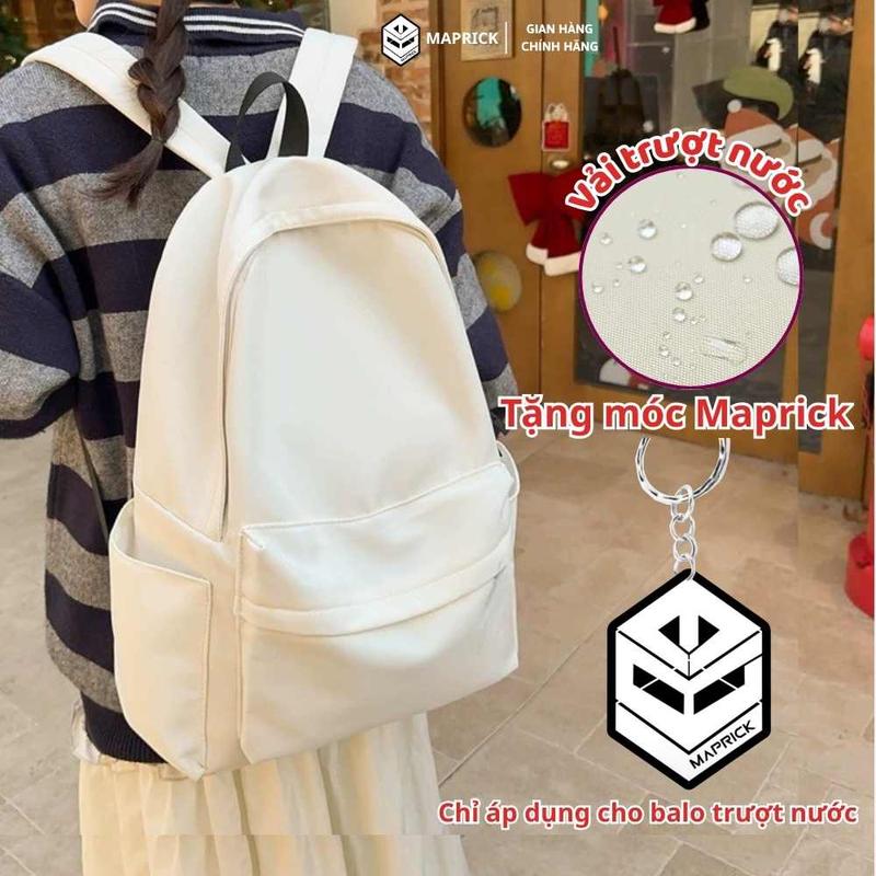 Balo siêu xinh đen trơn balo thời trang ulzzang vải Poly dù mịn- HÀNG CÓ SẴN BL2