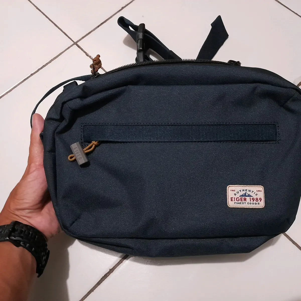 tas slempang/waistbag eiger x journal pouch