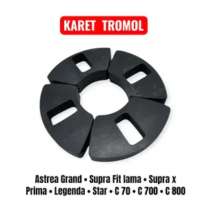 Karet Tromol Motor Astrea Grand Supra Fit Lama Supra X Prima Legenda Star C70 C700 C800 | Bahan Ban Truk & Forklift Tahan Lama Anti Getar Motorcycle
