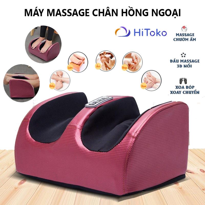 Máy matxa chân đa năng, Máy massage chân bấm huyệt tự động, máy mat xa chân hồng ngoại 20 bi, mát xa làm nóng xoa bóp chân, Máy massage bàn chân