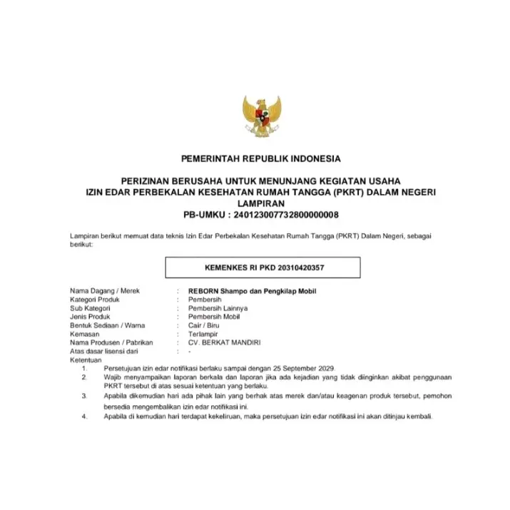 Paket Cuci Lengkap Motor dan Mobil Reborn Auto Detailing - Car 6