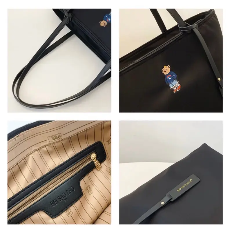 8371 NEW!! TOTEBAG WANITA / TOTEBAG VIRAL / TOTEBAG SIMPEL / FASHION BAG BEIBAOBAO 7