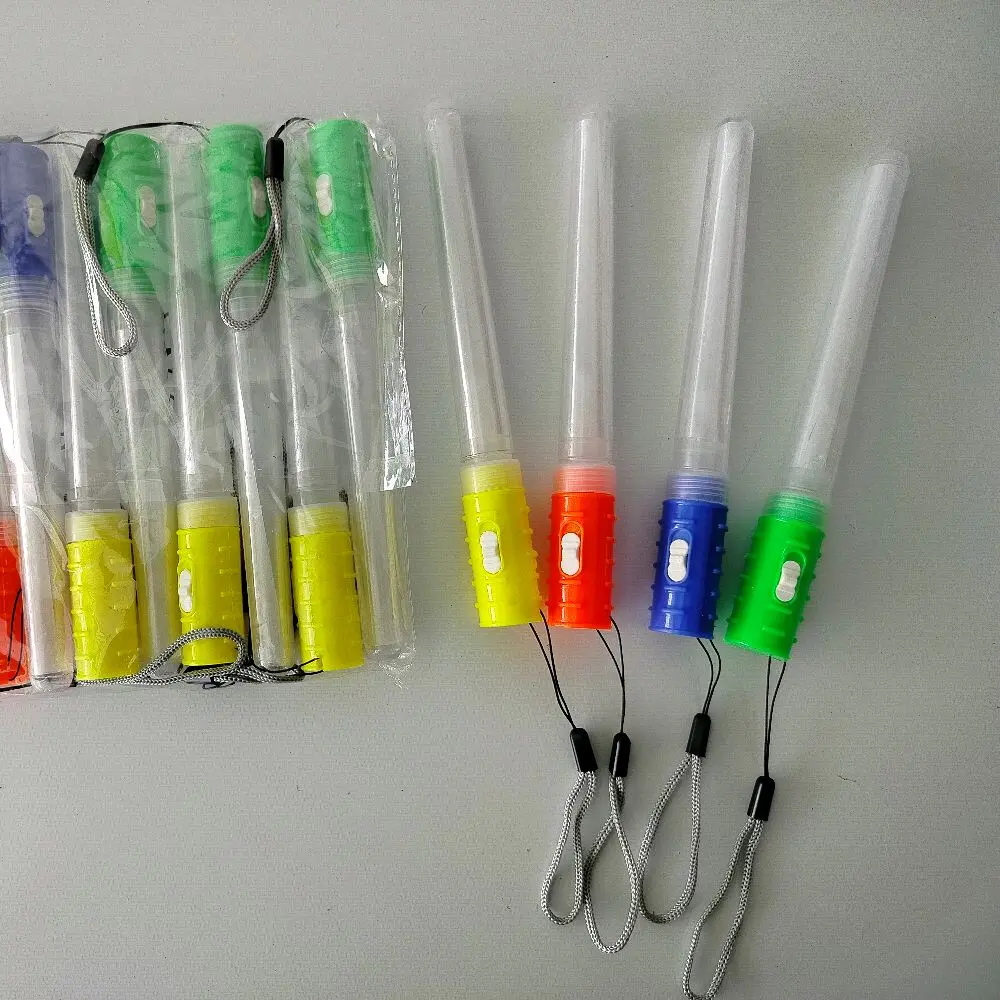 mainan tongkat lampu nyala warna warni/mainan