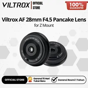 Viltrox 28mm F4.5 Pancake Lens for Nikon Z-Mount Garansi Resmi