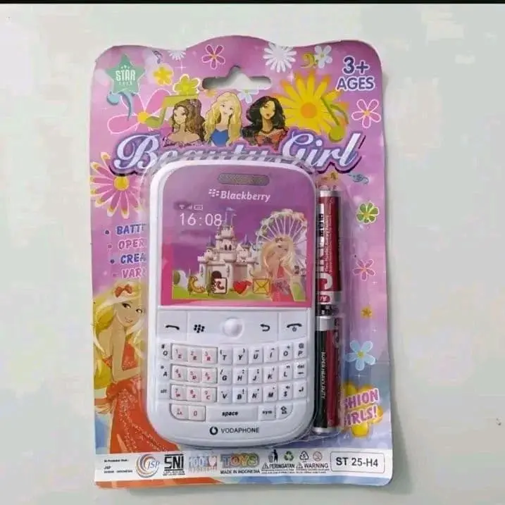 Mainan Anak HP Ponsel Model Cewek dan Cowok dengan Musik Phone - Toys 3