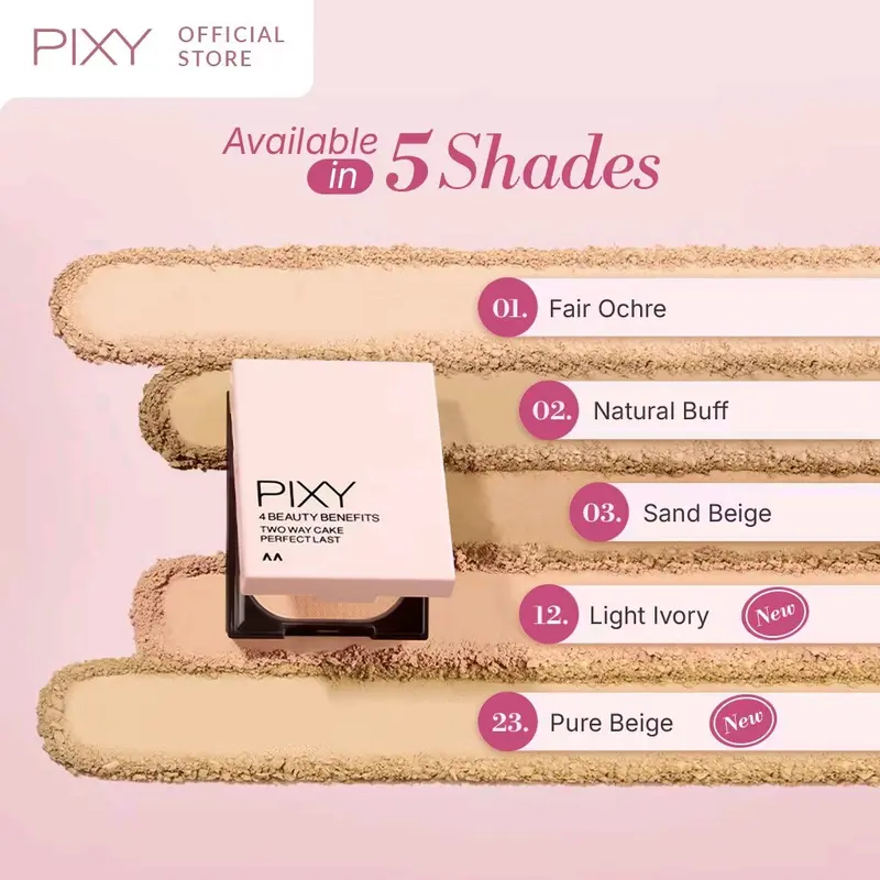 PIXY TWC Two Way Cake Perfect Last 4 Beauty Benefits SPF 30 PA+++ - Refill 9gr 0