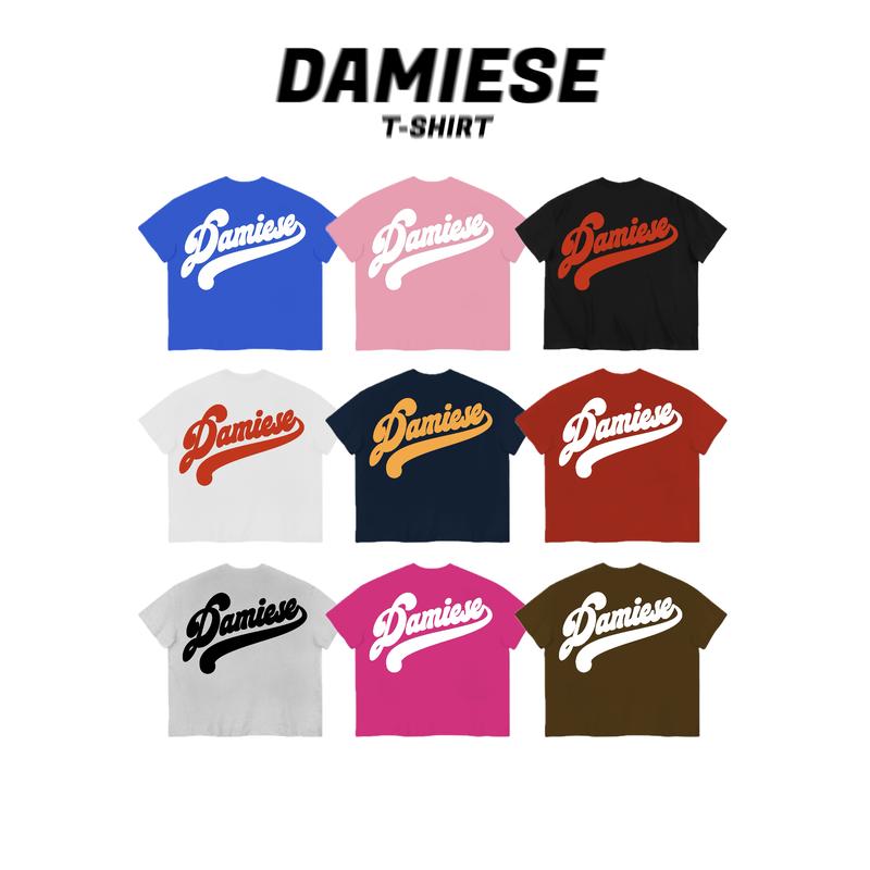   21 COLORS  ÁO THUN BOXY LOCAL BRAND DAMIESE "BIG LOGO" COTTON 260GSM 