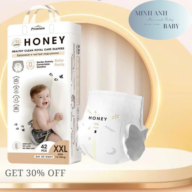 [B%] COMBO 2 BỊCH TÃ BỈM MOMO HONEY PREMIUM CAO CẤP