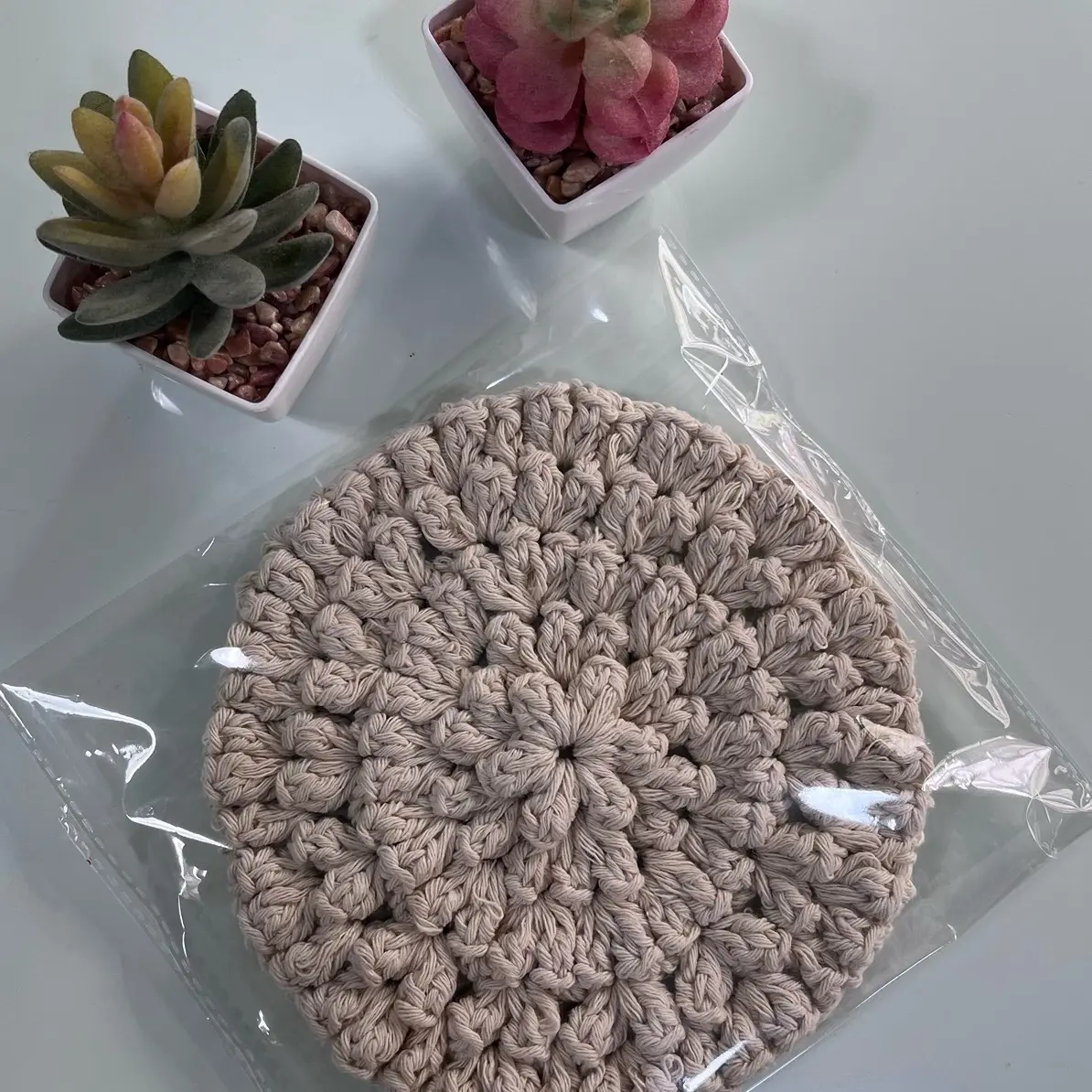 Handmade Crochet Coasters for Pots/Pans Table Settings