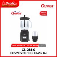 Gambar COSMOS Blender Kaca Kapasitas 2 Liter CB-281-G - 2 Liter dari CANDI ELEKTRONIK Kota Surakarta 4 Tokopedia