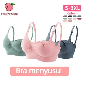 Bra Menyusui Jumbo Kancing Depan Tanpa Kawat Ibu Hamil 937 Katun Bunda Bumil Busui Kucing Bayi 937