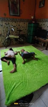 Product Review of karpet bulu busa empuk karpet bulu busa royal from @**n p**t 3