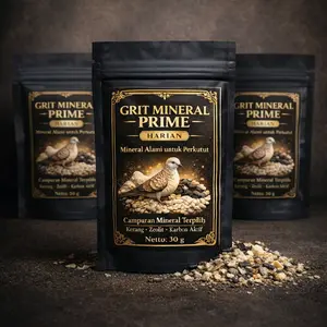 GRIT MINERAL PRIME - HARIAN | Mineral Alami Perkutut