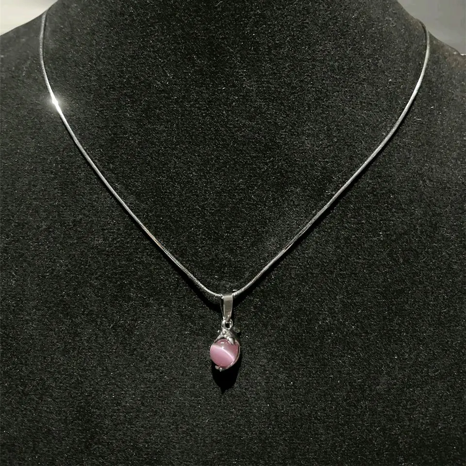 Kalung Titanium Silver Wanita Korean Anti Luntur