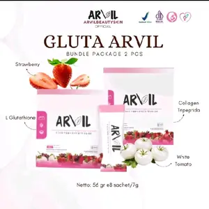 [BUNDLING 2 GLUTA ARVIL] / gluta arvil / arvil beauty skin