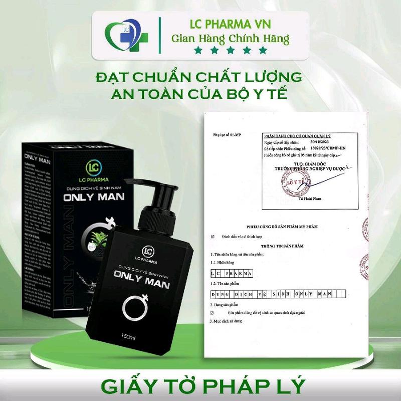  Dung Dịch Vệ Sinh Nam ONLY MAN   dạng gel đặc 150ml   sạch Kháng Khuẩn hỗ trợ Duy Trì Độ Ẩm Tự Nhiên xà  phòng Massage Dưỡng Da Body 