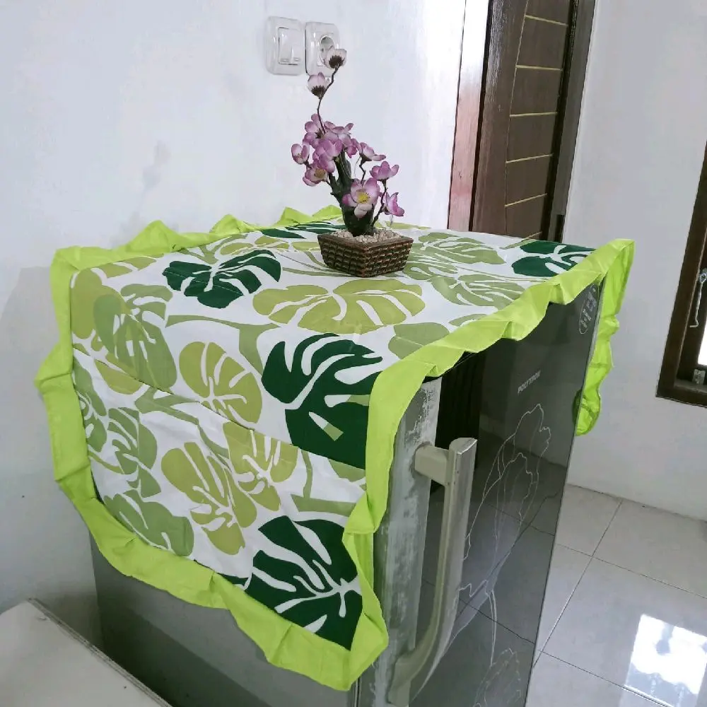 COVER KULKAS UK ±50*120 cm MOTIF RANDOM