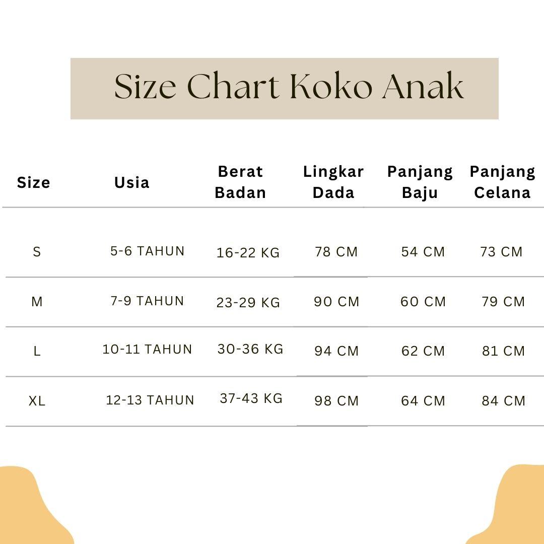 Ulikids Baju Setelan Koko Anak Muslim Laki-Laki Kombinasi Bordir Batik Premium Lengan Pendek Bahan Toyobo Adem Terbaru Dan Termurah