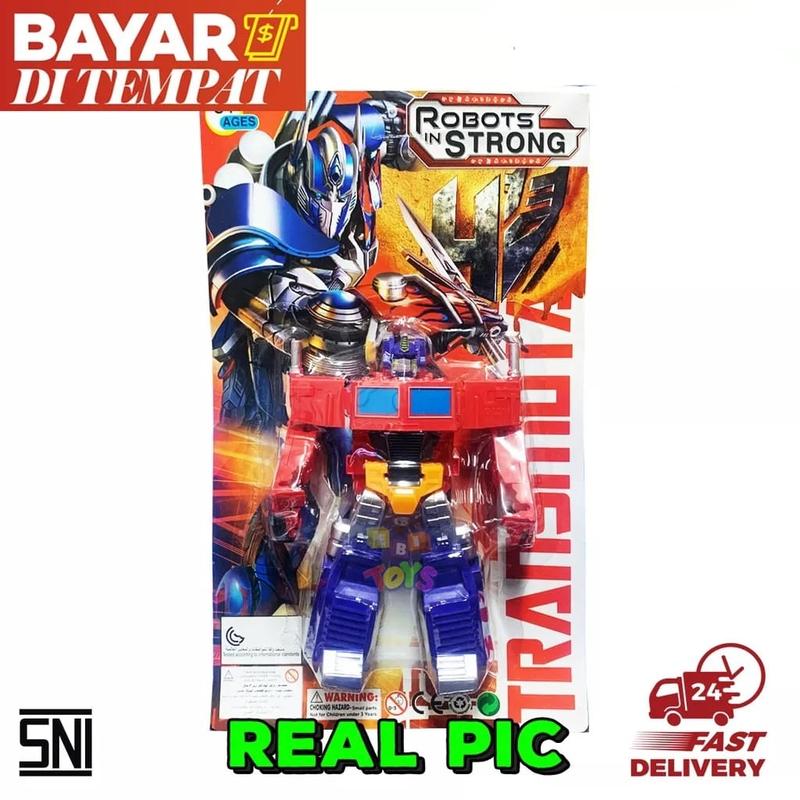 MAINAN ANAK ROBOT TRANS ROBOT STRONG ROBOT / MAINAN ROBOT TRANSFORMER BISA BERUBAH MOBIL MOBILAN PROMO TERMURAH COD 2