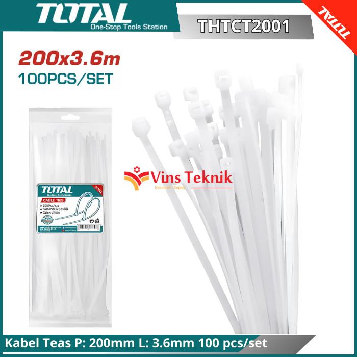 Gambar TOTAL THTCT2001 Kabel Ties tie 20cm Cable Ties dari Vins Teknik Bekasi Kota Bekasi Tokopedia