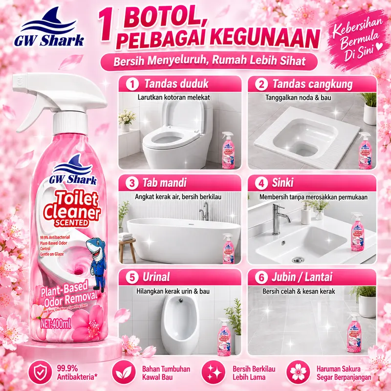 GW Shark Toilet Cleaner 4