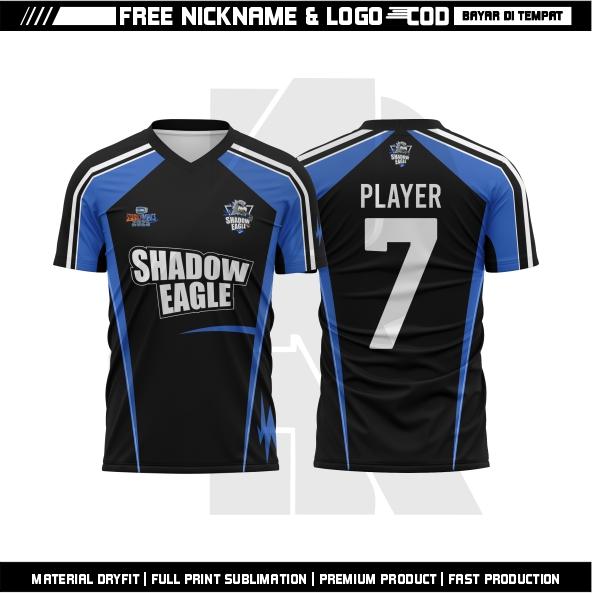Jersey Starlympic GMMTV Shadow Eagle Fanmade Terbaru 2025 Full Printing Free Nickname And Number Bisa Custom Sport Jersey Starlympic GMMTV Shadow Eagle Fanmade Terbaru 2025 Full Printing Free Nickname And Number Bisa Custom Sport
