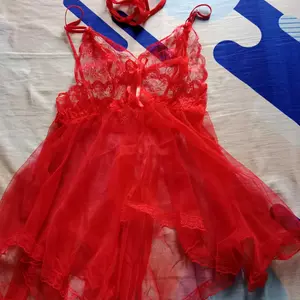 [ Happy Girl Shop ] Lingerie Pakaian Dinas Women Dewasa Desain Transparan Sexy Menggoda Hot Model Babydoll Bra Corak Bunga Beatiful With Pita Mini Tali Pundak Simple For Adjustmen Mid Back Free G-String All Varian Colour Kekinian Top Seller Sifon Good LIG