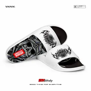 AYNAA STORE Sendal Slop printing 010 Size Anak 26-35 Dewasa 36-42 Sandal Distro Terbaru Outsole PVC Anti Slip Uper Sintetis Nyaman_