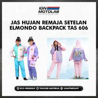 Gambar JAS HUJAN REMAJA Stelan Setelan Elmondo Backpack TAS 606 TERMURAH - Cream dari Motocraft IDN Kab. Tangerang 1 Tokopedia