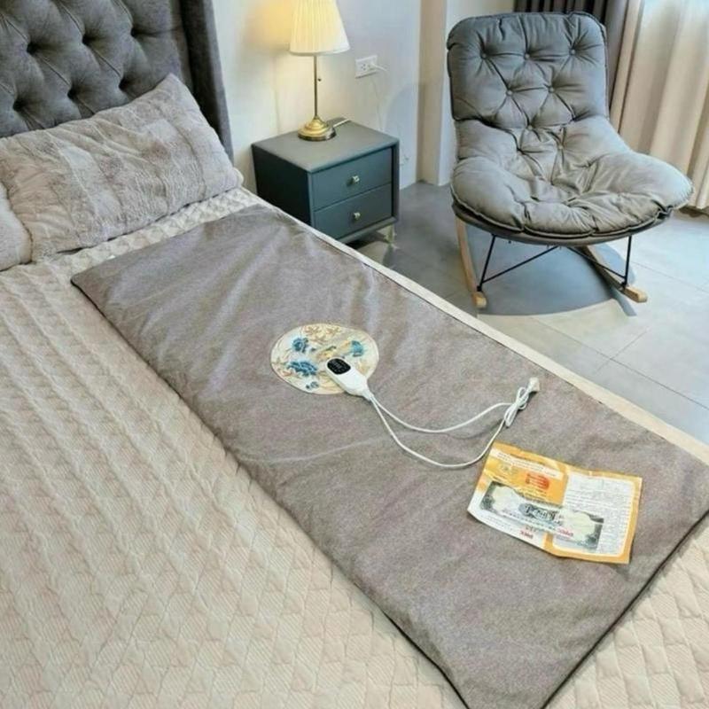 Thảm Ngải Cứu Đông Y Trung Hoa | Chườm Nóng, Sưởi Ấm, Đệm Sưởi Ngải Cứu Giúp Massage thư giãn mùa đông, đả thông kinh mạch rất tốt cho sức khoẻ, máy massage, máy massage bàn tay