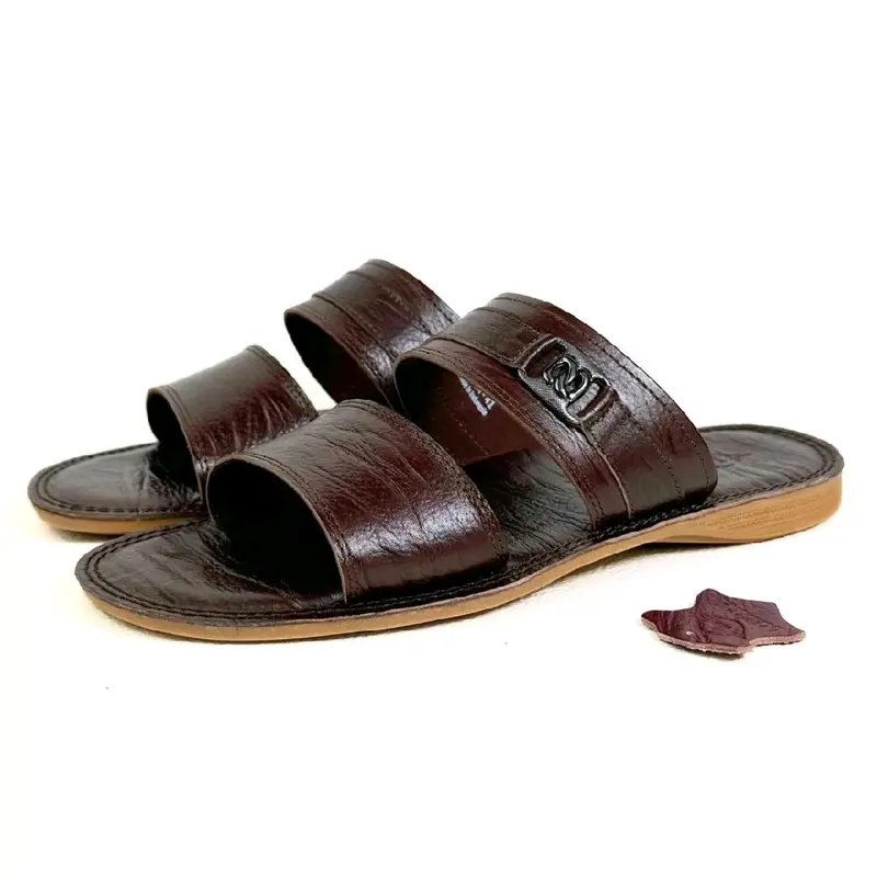 Sandal Pria Kulit Sapi Asli LOZTA A1 Premium Series - Anti-Slip & Ergonomis - Karet 7