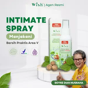 Intimate Spray Manjakani dr. Boyke 100mL Spray Area Kewanitaan - Perawatan Kewanitaan Membersihkan Keputihan Gatal Bau Feminine Hygiene