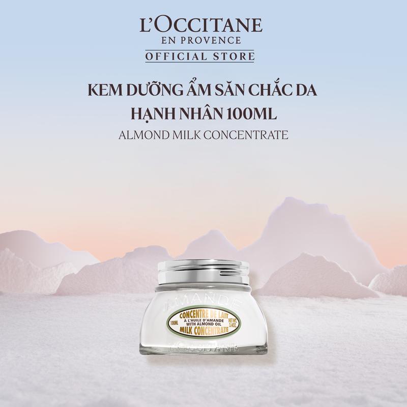 Kem Dưỡng Thể Săn Chắc Da Hạnh Nhân L'Occitane Almond Milk Concentrate 100ml