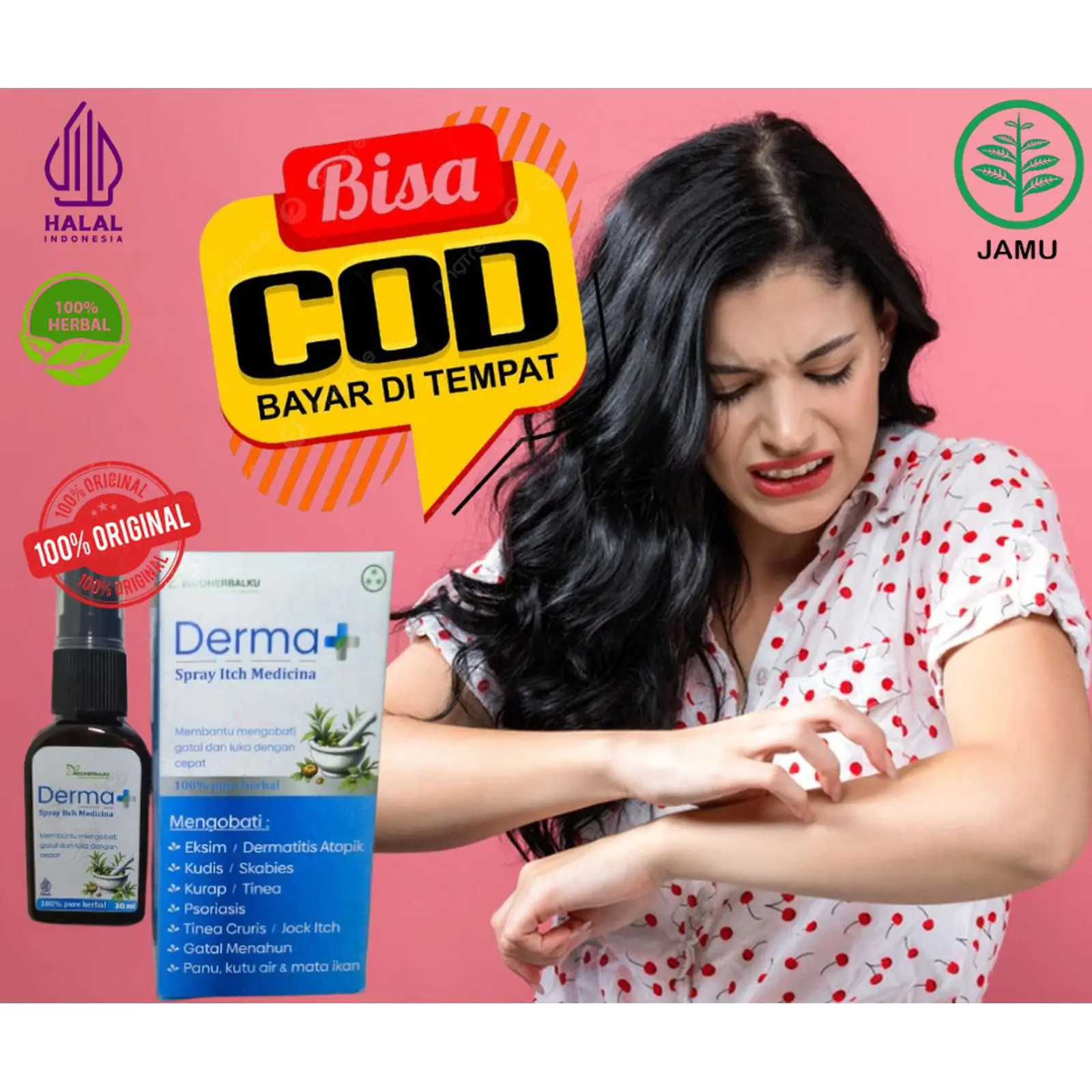 PROMO DERMA+ Solusi Alami untuk Berbagai Jenis Gatal dengan Bahan Herbal Pilihan