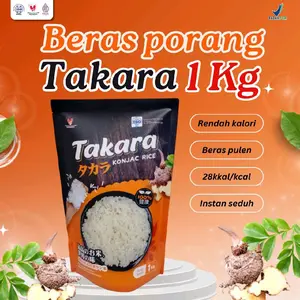 Beras Porang Shirataki TAKARA premium 1 KG