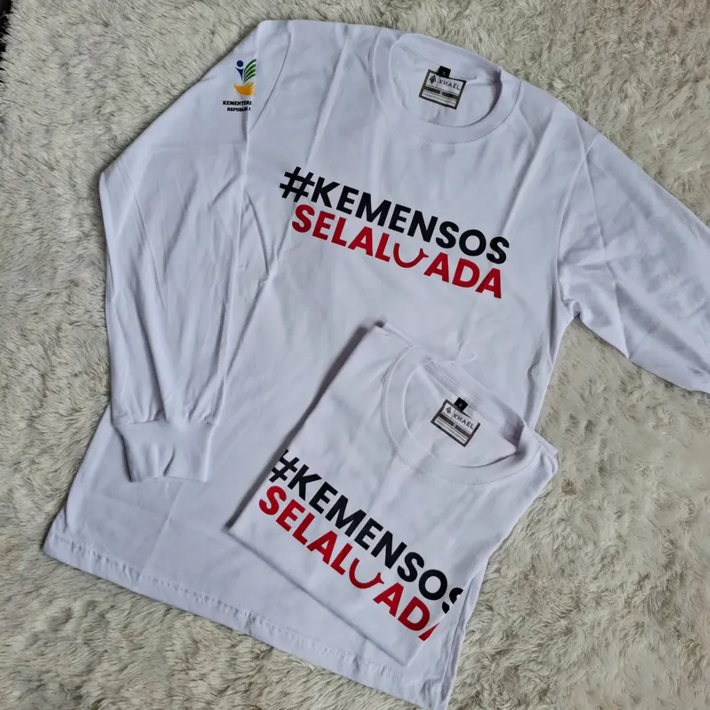 KAOS KEMENSOS SELALU ADA LENGAN PANJANG DAN PENDEK 4