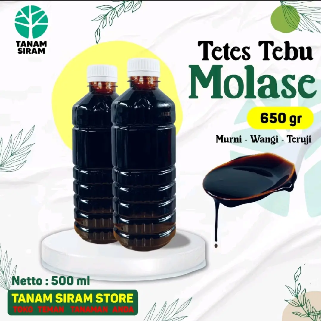 MOLASE - TETES TEBU MURNI - untuk melengkapi nutrisi bakteri fermentasi