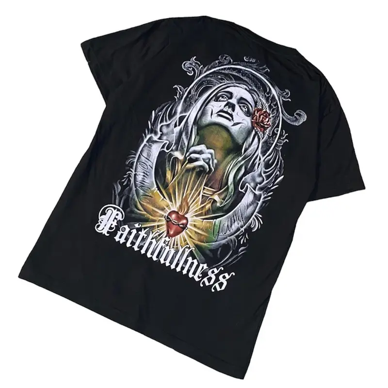 [KAOS T-SHIRT L]Kaos T-SHIRTS L gambar depan belakang Pria&Wanita 0