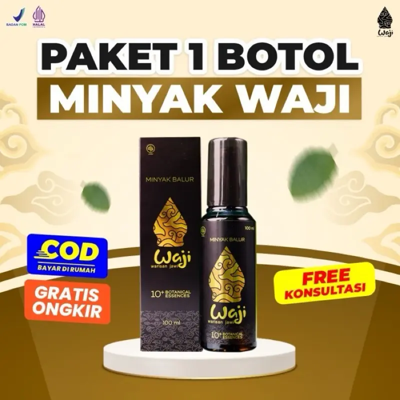 Waji Herbal Oil 100ml 1 Botol